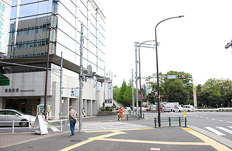 信濃町駅からのアクセス